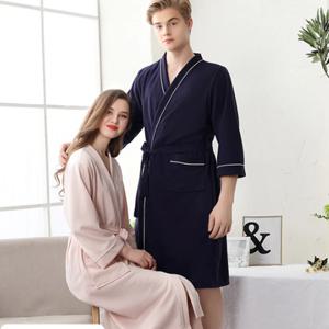 와플 프리미엄 호텔 목욕가운 골프가운 배스로브 커플