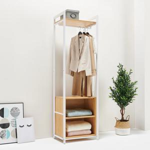 D형 서랍 셀프 오픈 드레스룸 시스템 행거