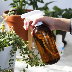 소분용기 건스프레이갈색병 앰플희석 화분분무기 500ml
