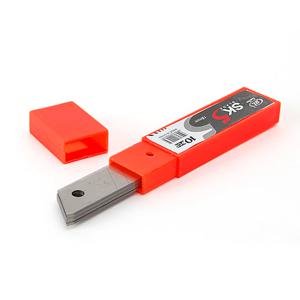 리필용 컷터칼날 10p 18mm대형 커터칼 칼날 컷터칼 문구 커터칼날 사무용칼