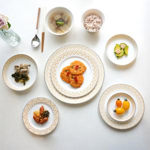 한국도자기 미엘 4인 그릇 홈세트 19p