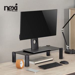 강화유리 모니터 받침대, NX-AMS-10