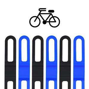 고무 자전거 라이트 거치대 실리콘 간편탈부착 휴대폰 핸드폰