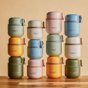 브리오슈 보온 죽통 도시락 밥통 이유식 푸드자 400ml