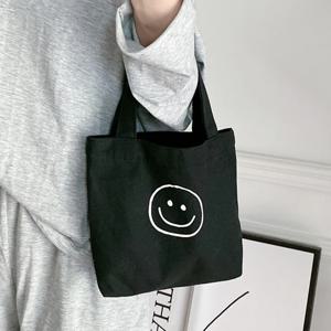 미니 에코백 캔버스백 손목 가방