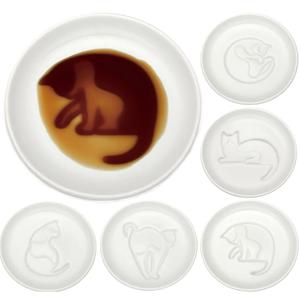 [해외] 1+1 고양이 간장 종지 소스 그릇