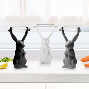 세워서 보관하는 스탠딩 토끼 채칼 감자칼 3colors