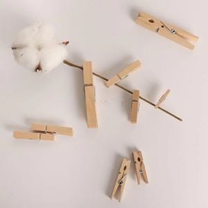 우드 미니 나무 집게 클립 & 마끈-나무집게 특대(7.2cm)