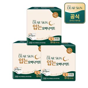 디어스킨 입는 오버나이트 특대형 4P x 3팩