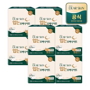 더마생리대 디어스킨 입는 오버나이트 특대형 4P x 8팩