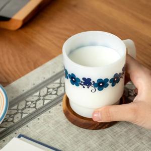 공식수입원 밀크글라스컵 랑데뷰 220ml