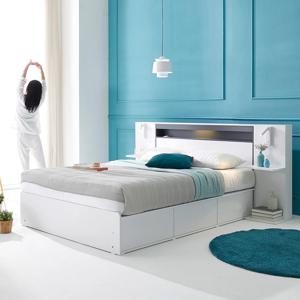 시그널 LED조명 호텔식 더 높은 300 수납침대 SS