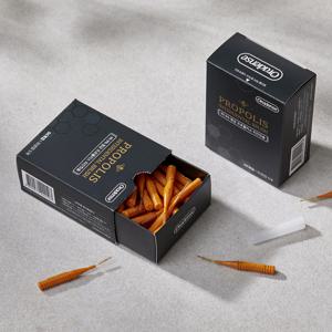 국내생산, 프로폴리스 항균 I자형 치간칫솔 SSSS_50개입(보호캡5ea)