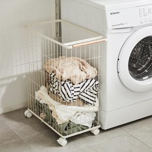[리퍼] 컴포트 와이어 햄퍼 1단 빨래바구니