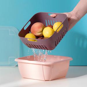 과일 야채 바구니 푸릇 채반 바구니