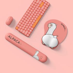 알파카 키보드팜레스트 + 마우스패드 2in1 세트