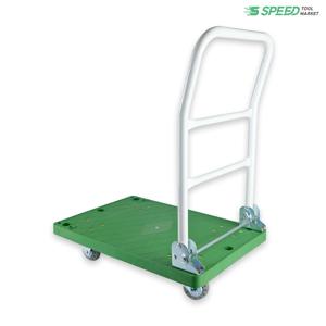 스피드 사각 대차 소형 무소음 바퀴 구르마 국산 카트 접이식 핸드카 끌차 인라인바퀴