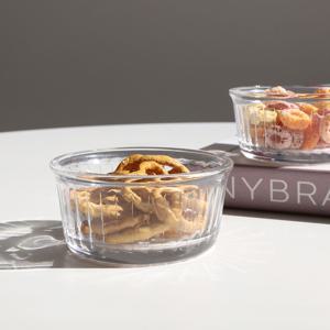 프랑 글라스 램킨 볼 8.5cm (프랑스산 내열 강화유리) 소스볼 종지 디저트 잼 그릇