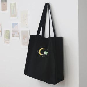 프랑스자수 DIY 에코백 만들기 달과 고래