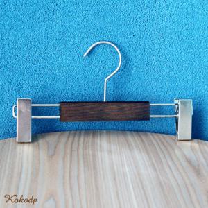 10개묶음 빈티지 아동용 원목 집게바지걸이 행거 옷가게 옷걸이 의류매장용 아이 어린이