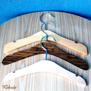 10개묶음 아동 나무 땅콩 옷걸이 우드 원목 행거 옷가게 집기류 어린이 아이