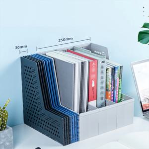 접이식 3단 서류꽂이 폴딩박스 파일함 책상공간정리 사무실데스크