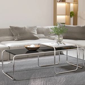 MJBT006 모던 미드센추리 마르셀브로이어 거실테이블 2size 2color