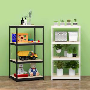 4단 조립식 철제선반 베란다 다용도 앵글 창고 랙