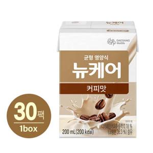 뉴케어 커피맛 균형영양식 (200ml*30팩), 1박스