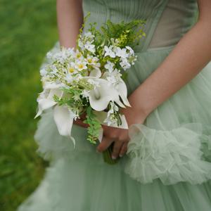 로맨틱 부케 포장 카라 LED 무드등_(건전지 증정)