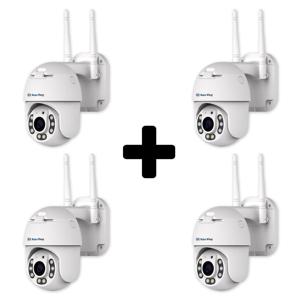 로보뷰 P2 4세트 홈 CCTV 캠 3.6mm 200만화소 실내.외