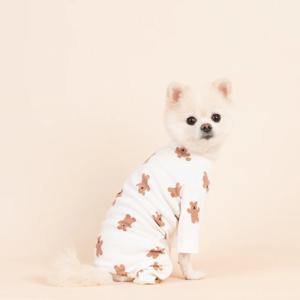 곰돌이쿠키올인원 2color 강아지올인원 S~XL