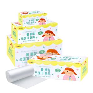 롤배접 비닐봉투 재활용 쓰레기봉투 (50매)