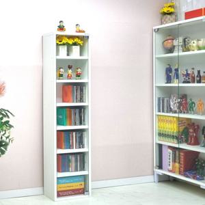 베스트1200 장식장 7단 cd 진열장 유리문 수납장 틈새장 30cm