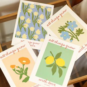 라이프가드너 일러스트 미니포스터 4종 세트