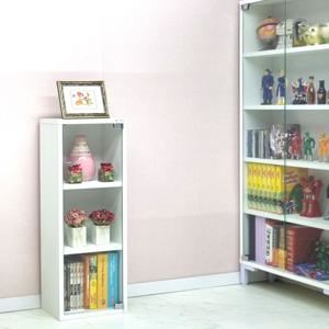 베스트780 장식장 유리문 3단 dvd 수납장 틈새장 진열장 만화책 영어원서 30cm