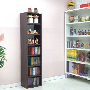 슬림1200 장식장 7단 수납장 틈새장 cd 진열장 30cm