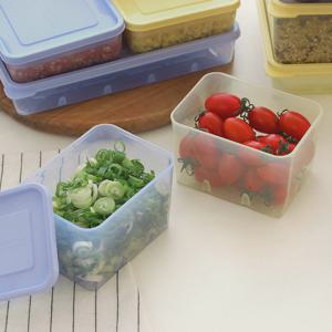 말랑 말랑 찬통 보관용기 700ml 3P세트 소분 밀폐 냉장고정리 냉동용기 전자렌지