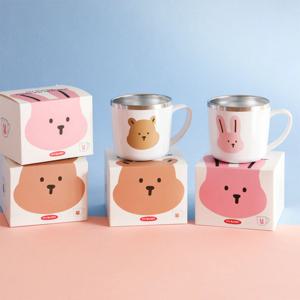 마이 버디 스텐 머그컵 2 color (260ml) 논슬립 키즈 보온 보냉 캠핑 사무실