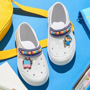 유치원 버스와 짱구 벨크로 실내화 EVA 아동 초등 실내화 8size