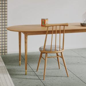 첼시 윈저 체어 원목 식탁 카페 의자 다이닝 체어 화이트 오크