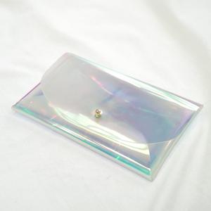 홀로그램 편지봉투 파우치 - PVC 방수 파우치