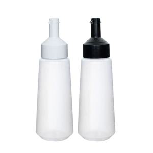 원터치 소스병 대 470ml 주방 식당 업소용 케찹 간장 기름 병 실리콘 깔끔마개