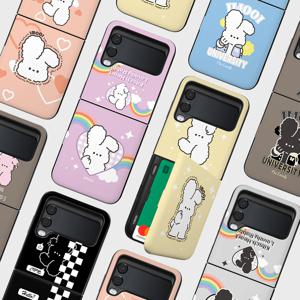 삼성 갤럭시 Z플립4 Z플립3 카드 범퍼케이스 포소미(지플립4 지플립3)