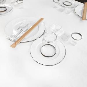 6인세트 한상차림 10종 집들이 파티 이벤트 고급 일회용 파티 접시 세트