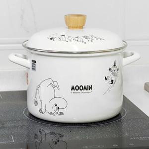 후지호로 무민 해피데이 법랑 곰솥 22cm