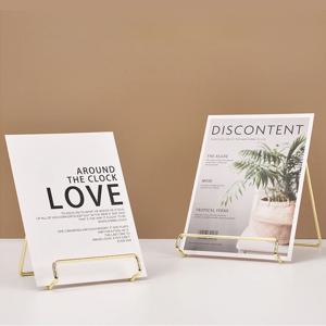 액자 받침대 사진 거치대 일자형