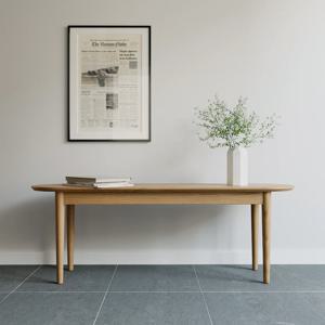 첼시 벤치 원목 인테리어 식탁 의자 디자인 체어 화이트 오크