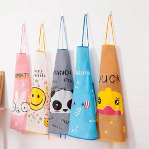 캐릭터 방수 앞치마  미술용   오리