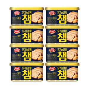 닭가슴살챔 더블치즈 200g 8캔